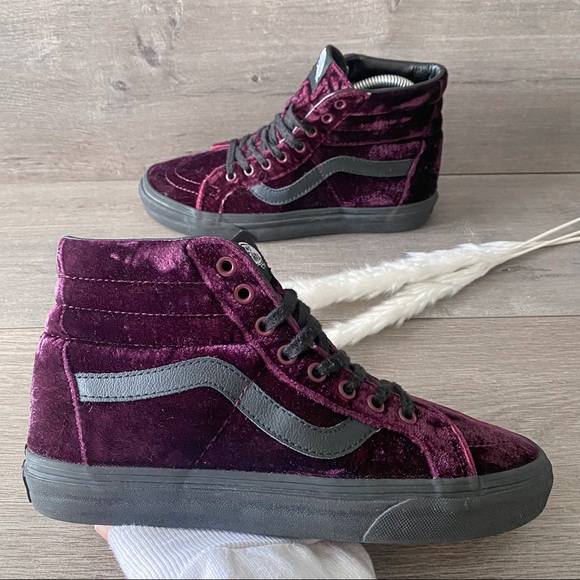 vans sk8 hi velvet